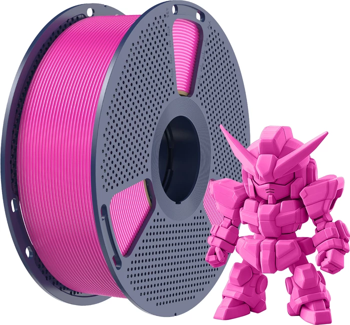 Filament PLA+ për printim 3D Sunlu PLA+ 2.0 M 1.75 mm ±0.02 mm magenta