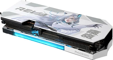 Kartelë grafike PowerColor Radeon RX 9070 XT Hellhound REVA, 16GB GDDR6, 256-bit, PCIe 5.0, e bardhë