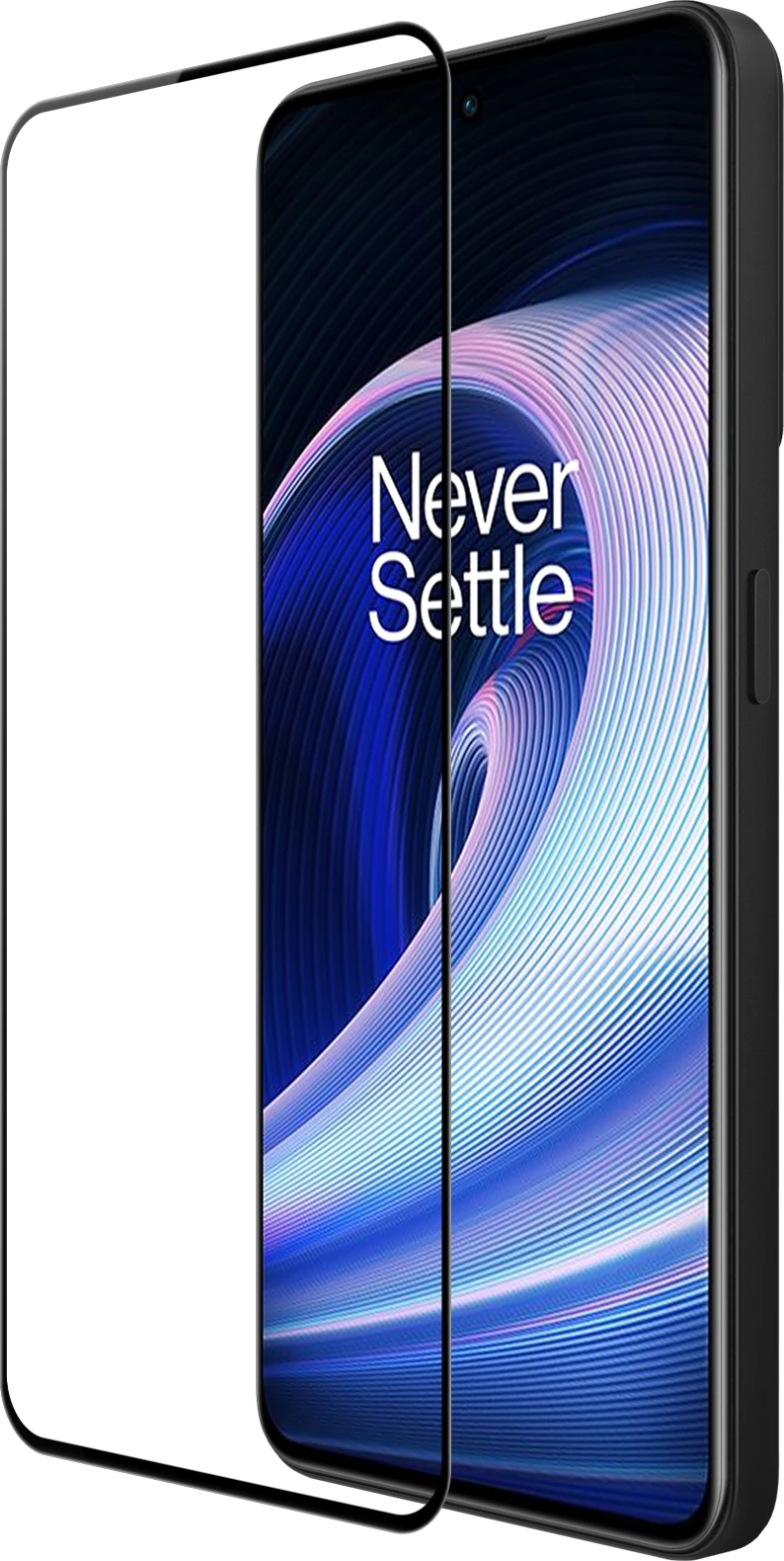 Xham i temperuar Nillkin CP+PRO për ekran të plotë, për OnePlus Ace, 0.2 mm, i zi