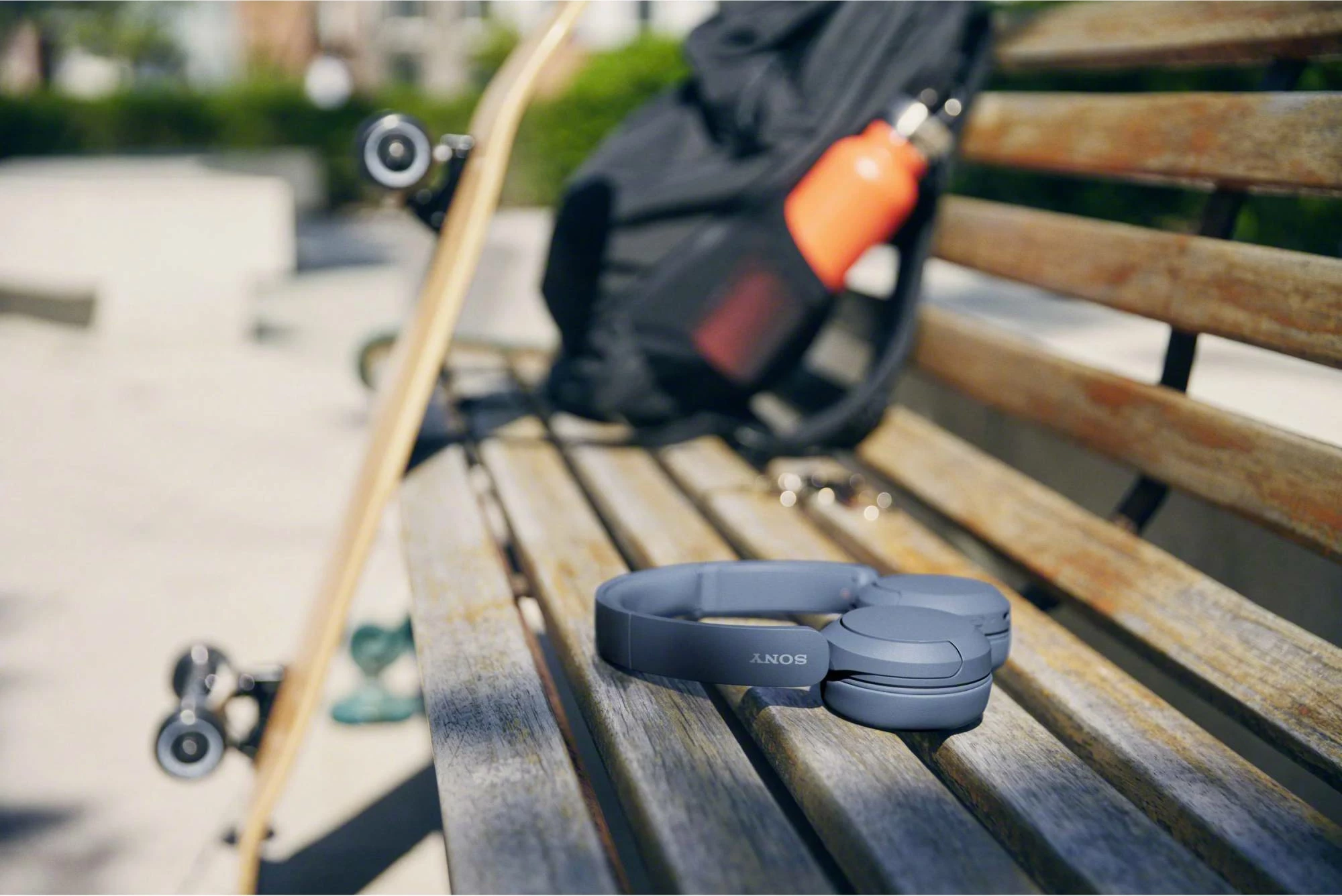 Kufje Sony WH-CH520 Bluetooth on-ear pa kabllo, mikrofon, blu