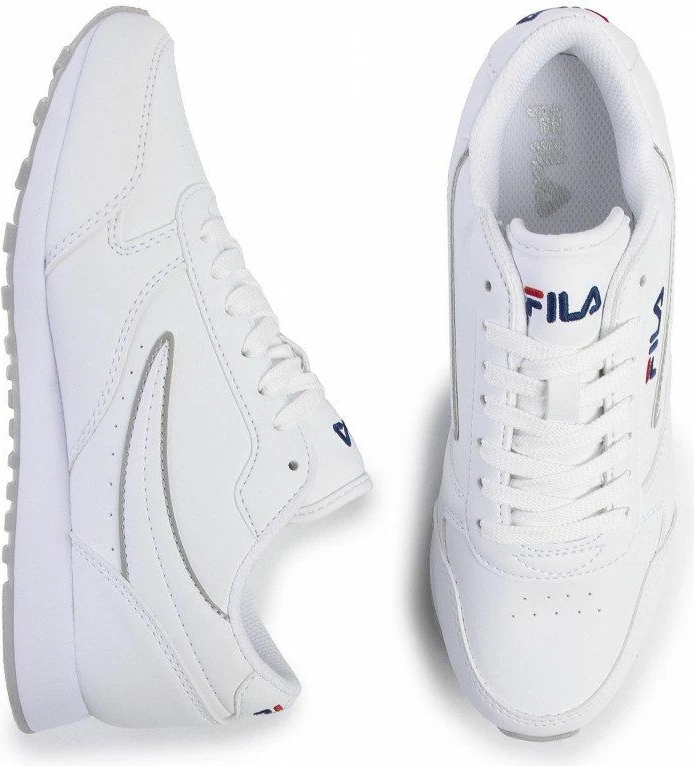 Këpucë Fila Orbit Low për femra, të bardha
