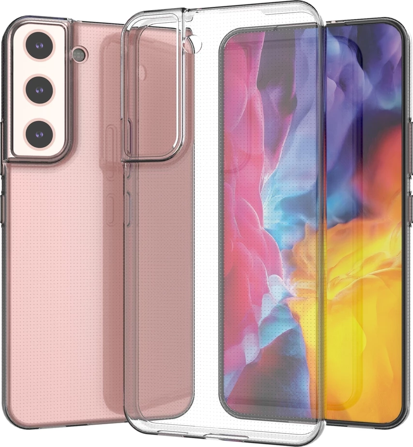 Mbështjellës Hurtel Ultra Clear 0.5mm për Samsung Galaxy S22, Transparent