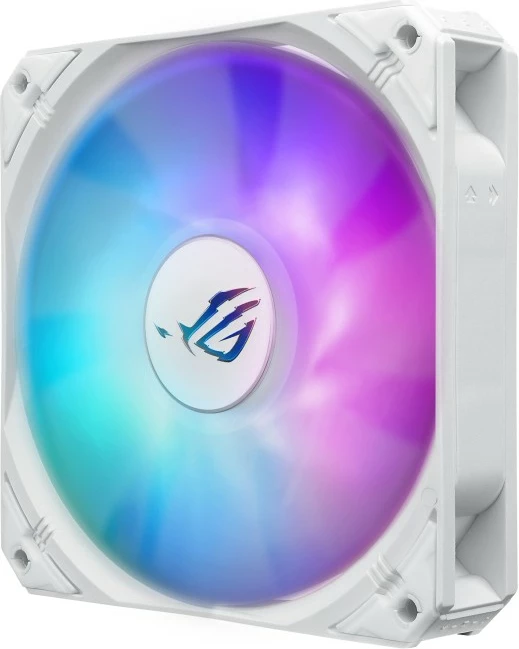 Ftohës me lëng ASUS ROG Strix LC III 240 ARGB, 240mm, ekran LCD, i bardhë