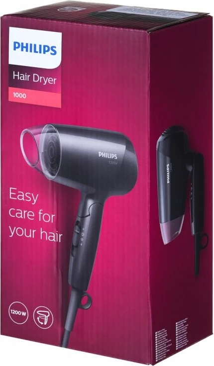 Tharëse flokësh Philips EssentialCare BHC 010/10, e zezë