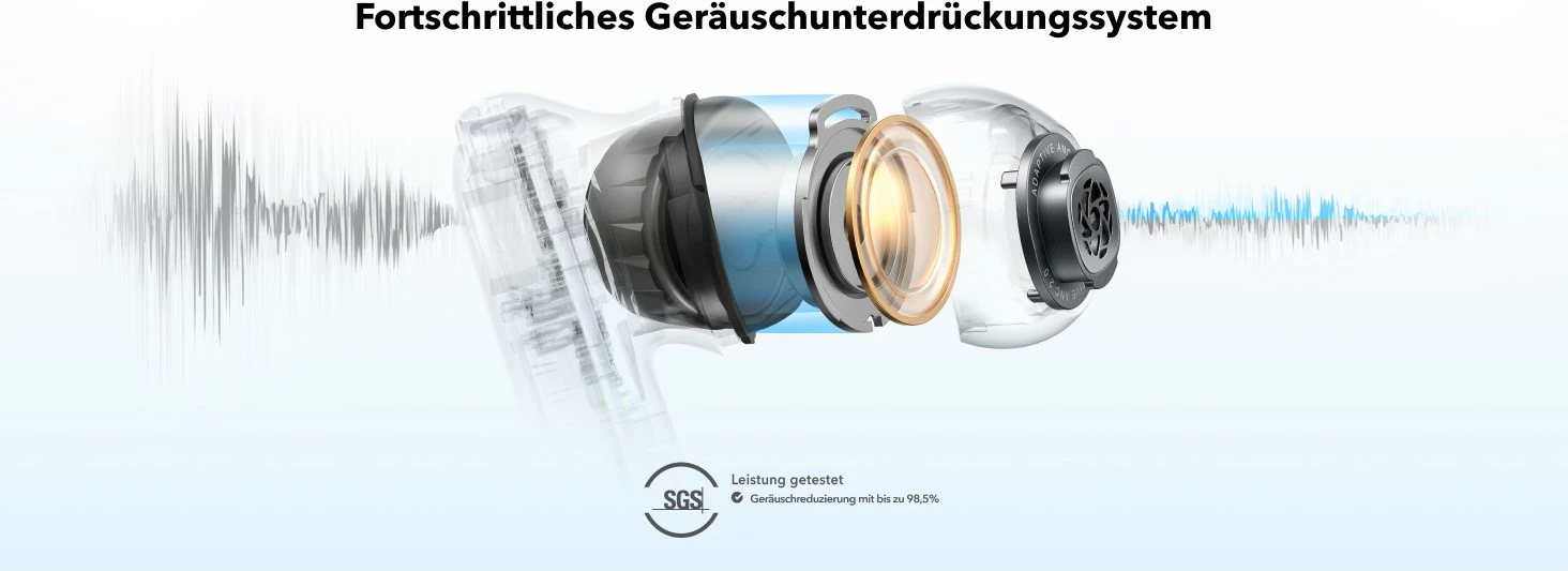 Kufje Anker Liberty 4 NC, Wireless, Muzikë, Ngjyrë e zezë