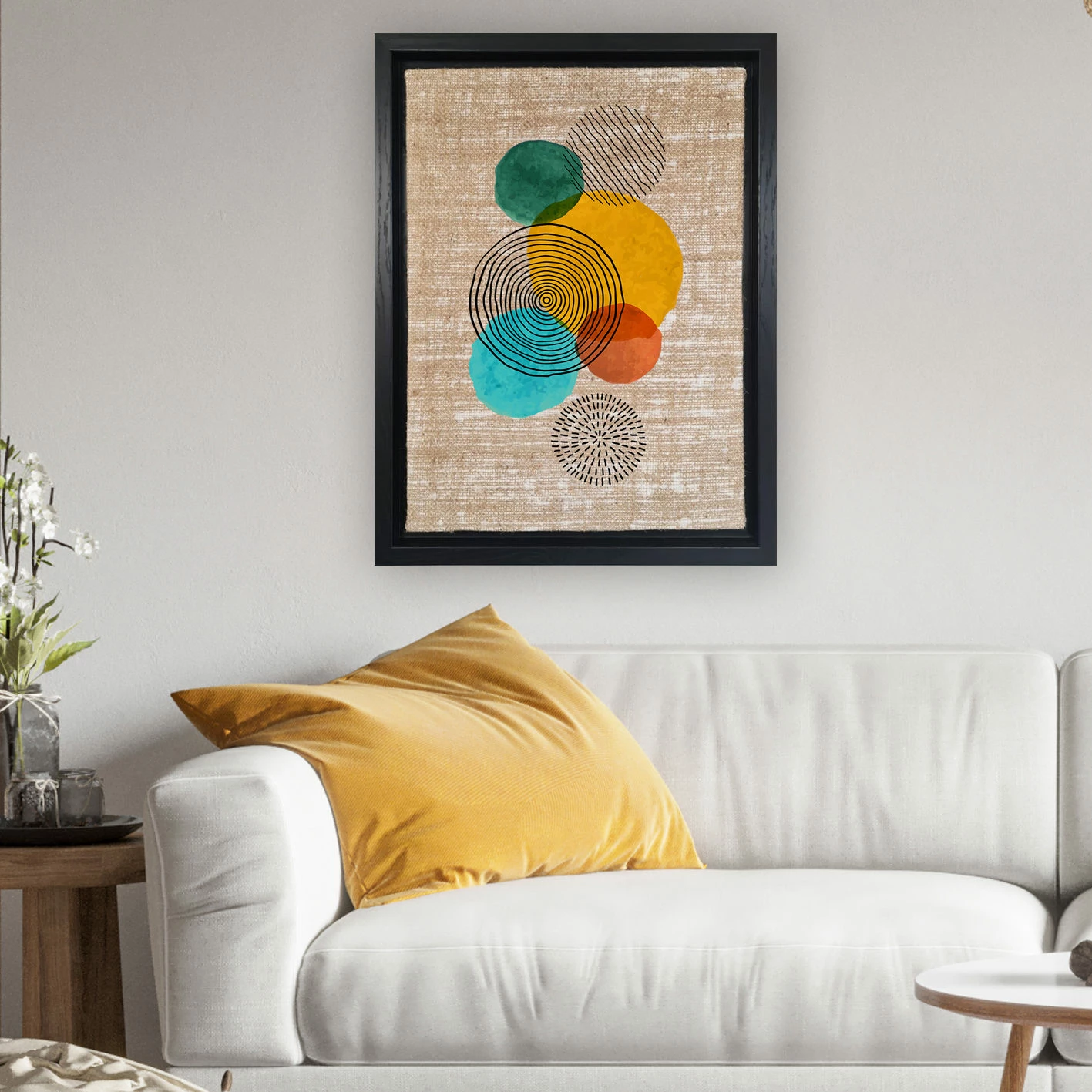 Pikturë dekorative në kanavacë, shumëngjyrëshe, Wallity LSJ219362251112 - 6696