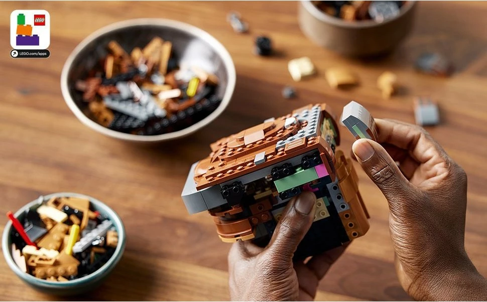 Set ndërtimi LEGO Star Wars 75351 helmetë Princesha Leia (Boushh), 670 pjesë, multikolor