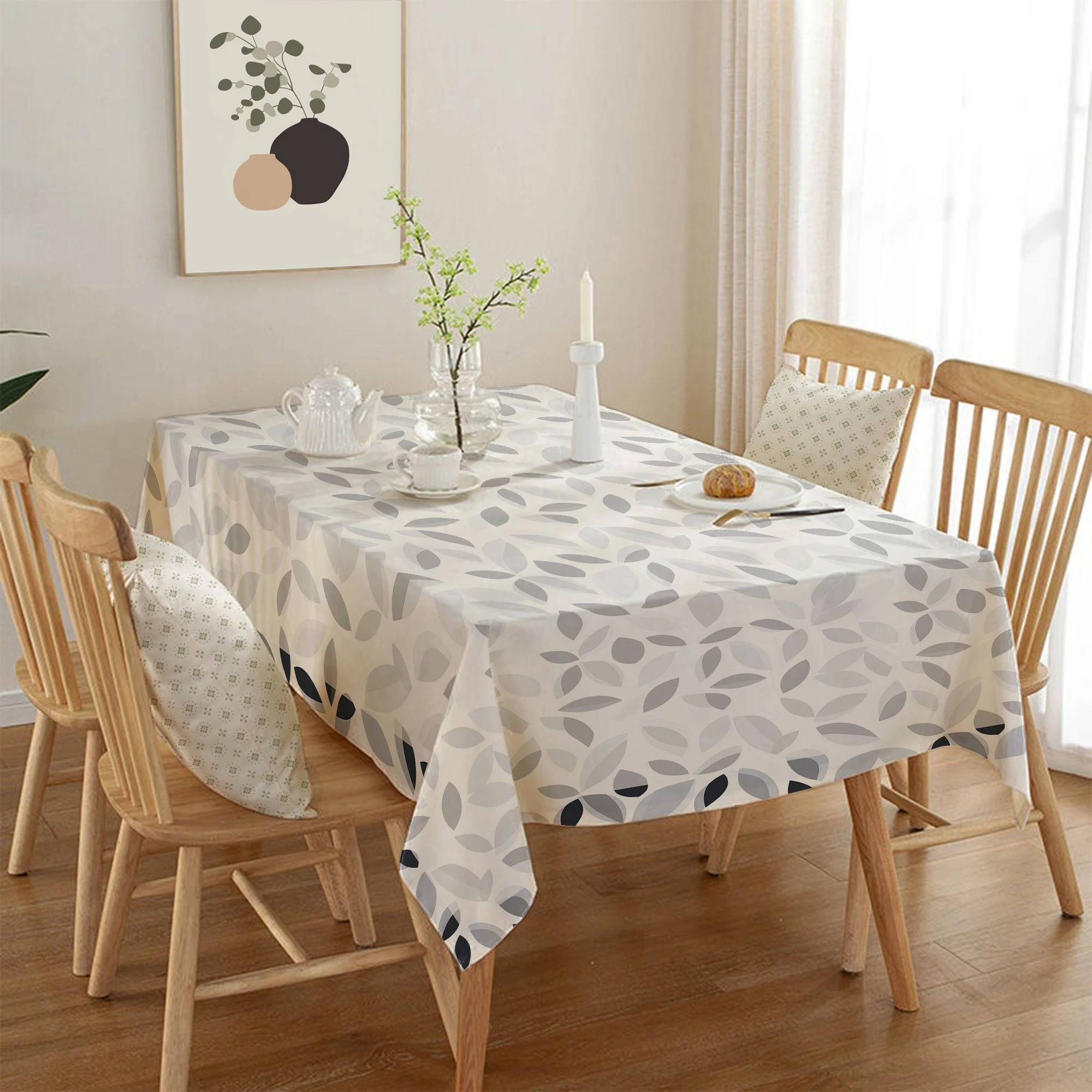 Mbulesë tavoline Hermia, shumëngjyrëshe, Asr-tblclt25-40, 140x220 cm