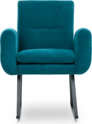 Karrige lëkundëse Atelier del Sofa, Kono, ngjyrë jeshile petrol