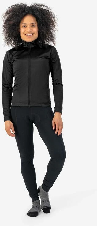 Maicë me mëngë të gjata për femra Rogelli, e zezë