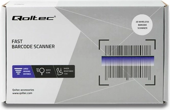 Lexues wireless i kodeve Qoltec, i zi
