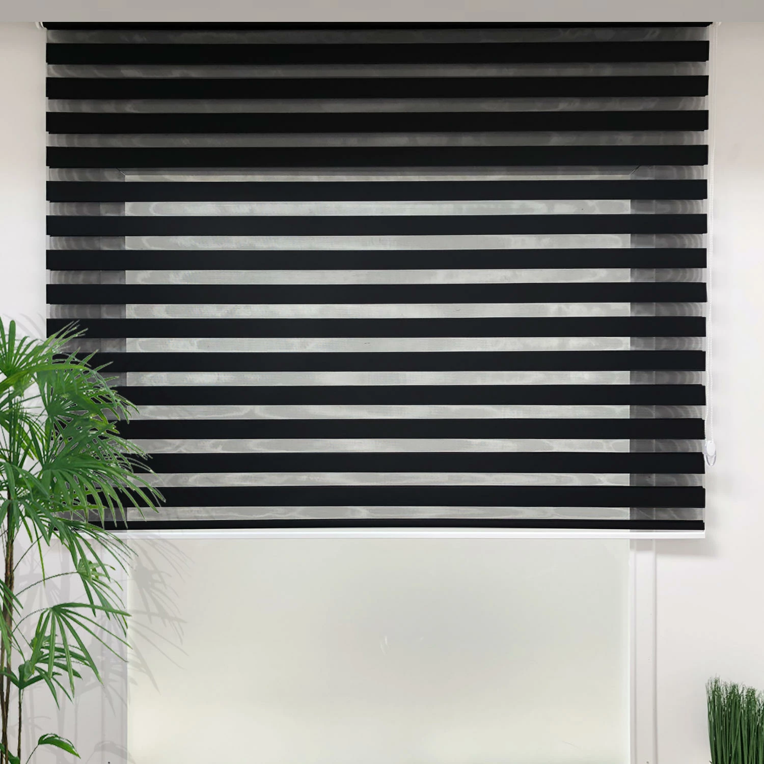 Perde Lizbon, e zezë, 50x260cm