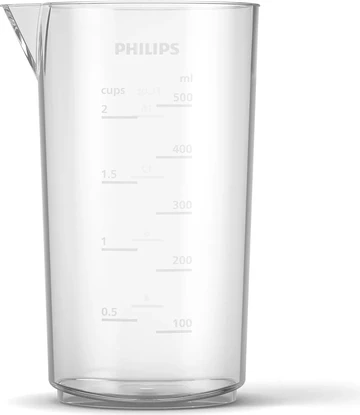 Blender dore Philips 5000 Series HR2681/00 1200 W, gotë matëse, i zi/inoks