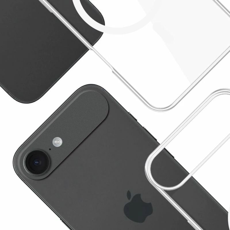 Kllapë telefoni 3mk Clear MagCase për iPhone 17 Air, transparente