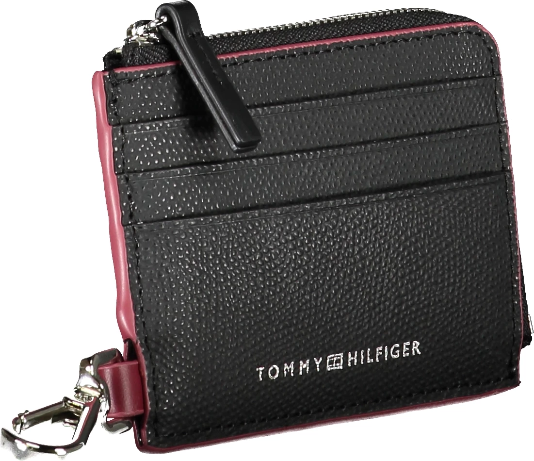 Portofol Tommy Hilfiger meshkuj, i zi