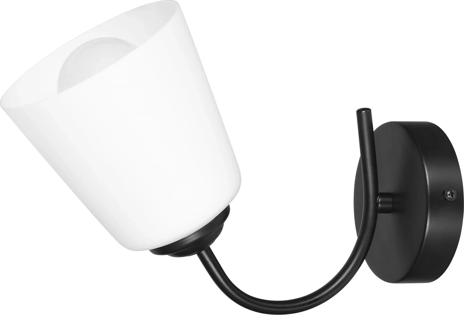 Llambë muri Activejet AJE-ALMA 1P, E27, 1x40W, Bardhë