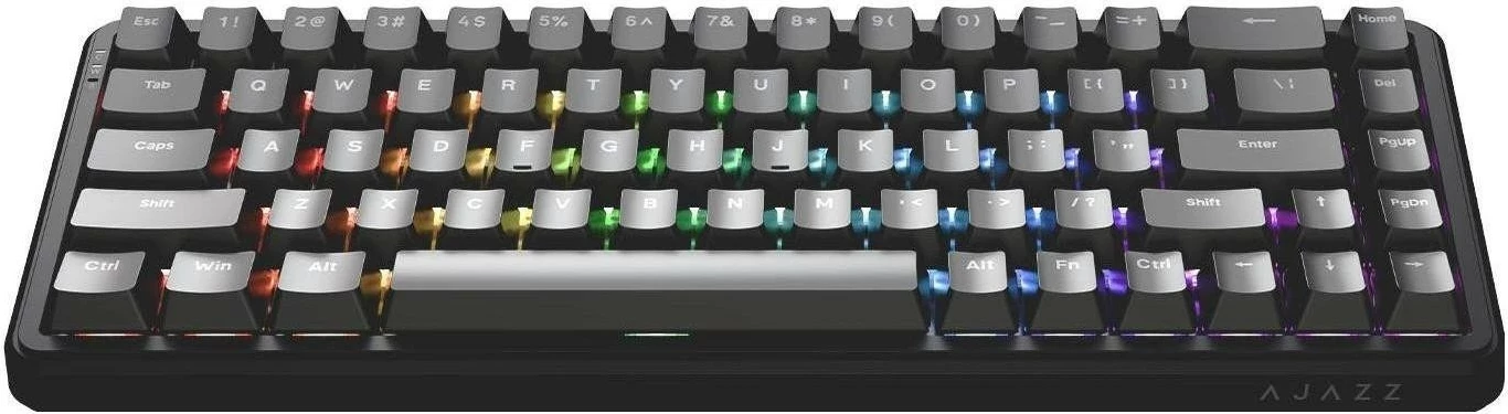 Tastierë mekanike Ajazz AK680 MAX, 65%, USB-C me kabllo, RGB, e zezë