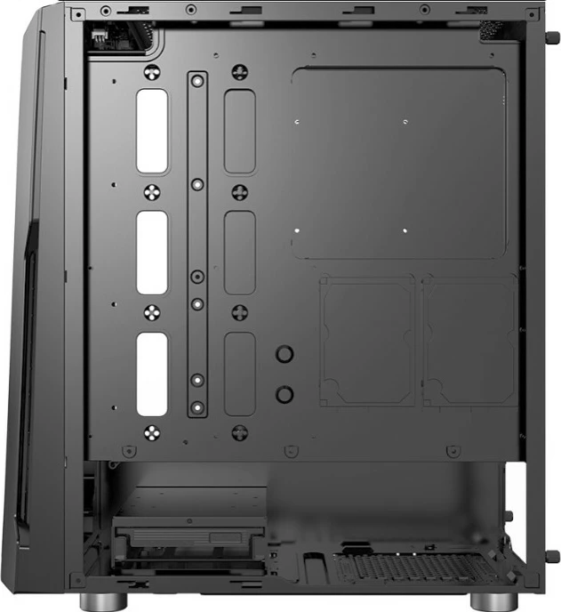 Kasë Xilence XG121 BLADE X512.RGB, Midi Tower, RGB, e zezë