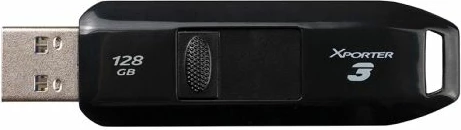 Memorie USB Patriot Xporter 3 128GB USB 3.2 Gen 1, 80MB/s, e zezë