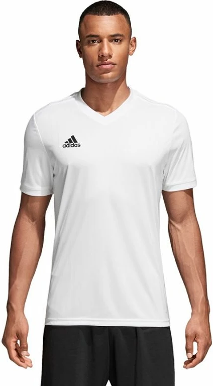 Fanellë futbolli për fëmijë adidas, e bardhë