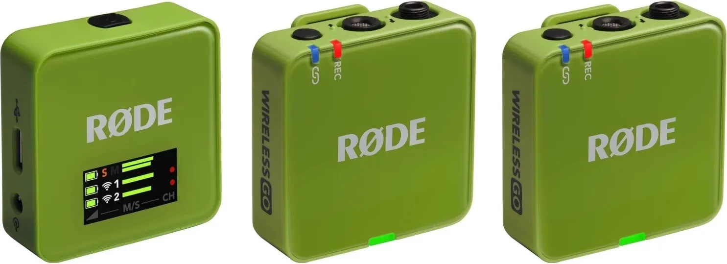 Wireless mikrofon RODE Wireless GO III, i gjelbër