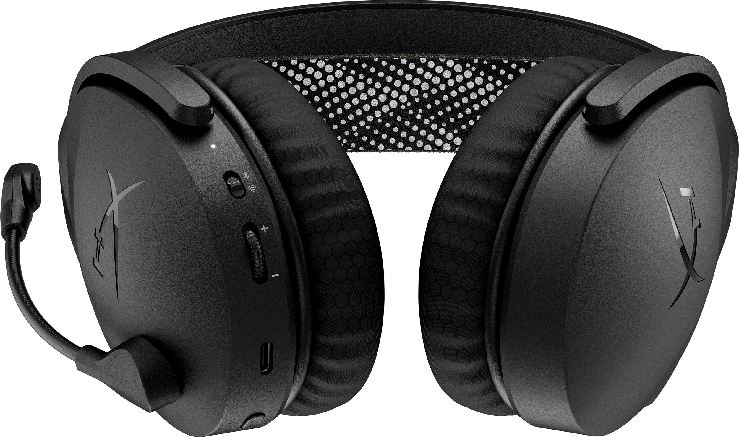 Kufje gaming wireless HyperX Cloud Jet, 2.4GHz + Bluetooth 5.3, të zeza