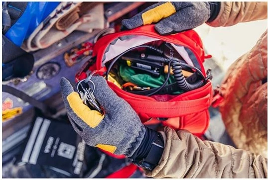 Çantë shpine hiking Gregory unisex, e kuqe