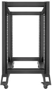 Rack i hapun Lanberg OR01-6818-B, 18U, 600x800mm, Çelik, Zi