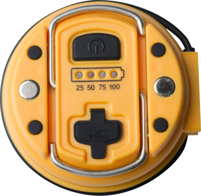 Dritë pune mini e rikarikueshme CAT CT6525, 100/200 lm, USB, e verdhë
