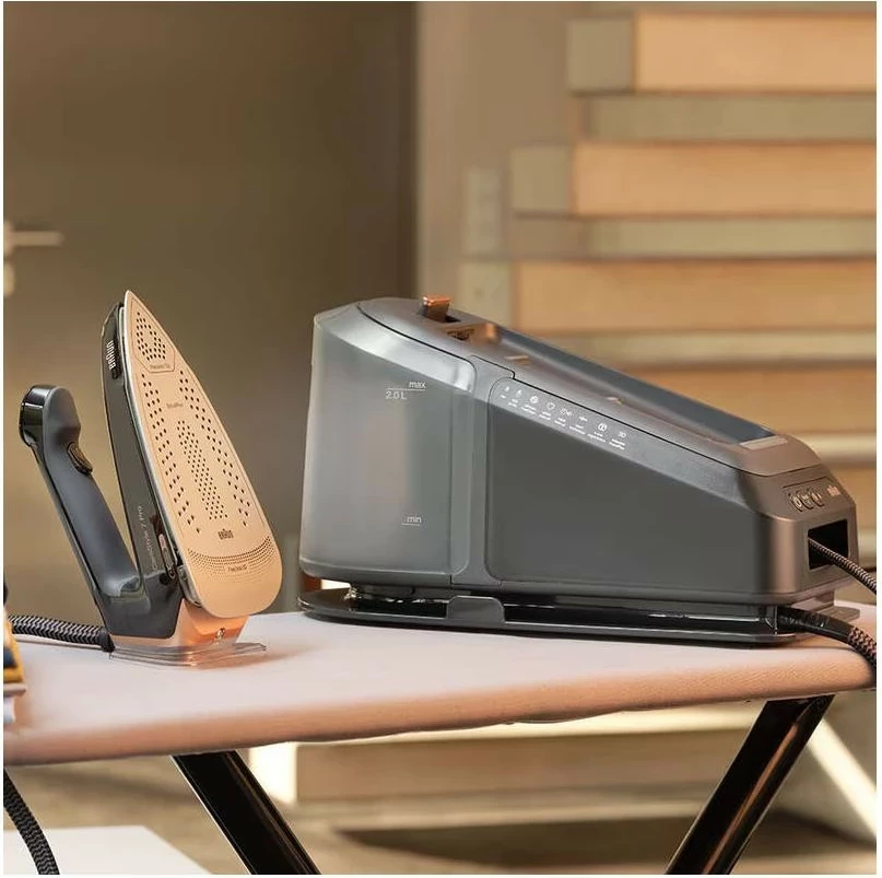 Hekur me stacion avulli Braun CareStyle 7 Pro IS 7286 BK, 2700W, 8 bar, 2.0L, i zi