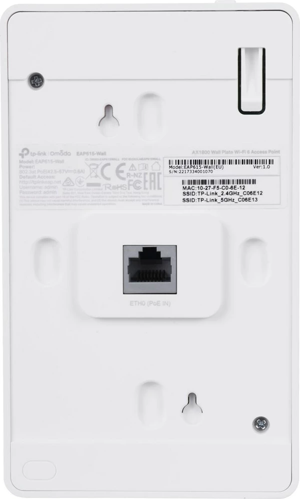 Pika Qasjes WiFi 6 TP-LINK AX1800, e bardhë