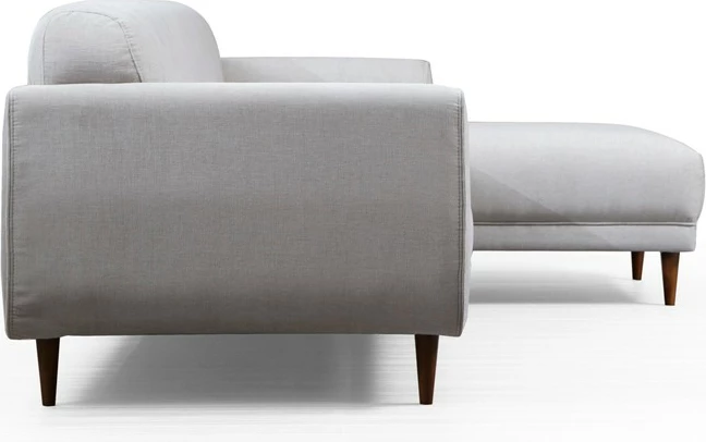 Kënd divan-krevat Atelier del Sofa, kënd i djathtë, bezhë