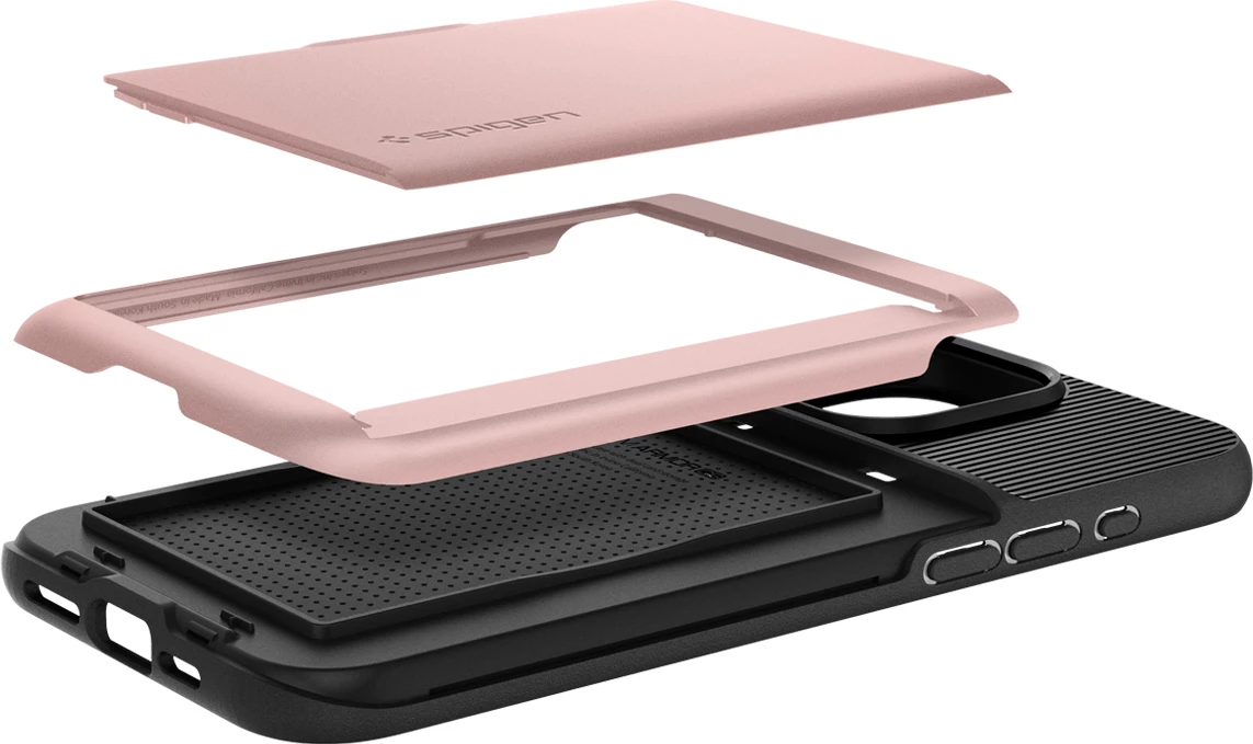 Mbështjellës Spigen Slim Armor CS për iPhone 15 Pro, Rozë