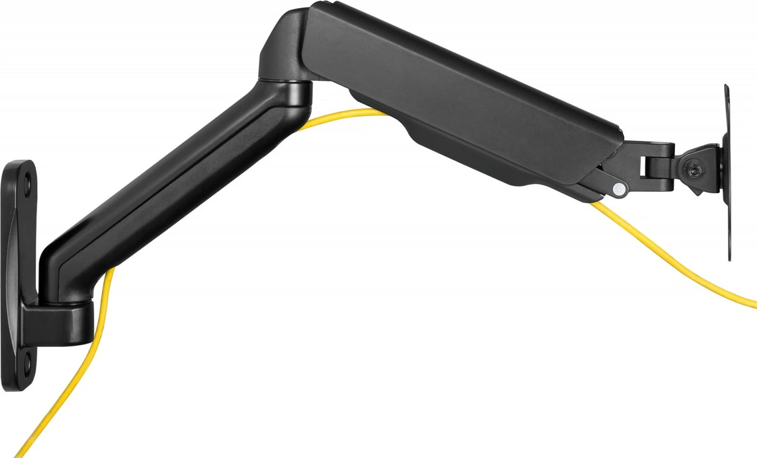 Mbajtës muri për monitor Digitus DA-90425, për 15-32", ngjyrë e zezë mat