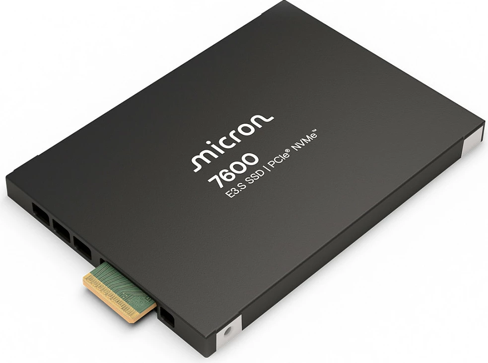 SSD i brendshëm Micron 7600 PRO, 3.84TB, U.2, NVMe PCIe 5.0, e zezë