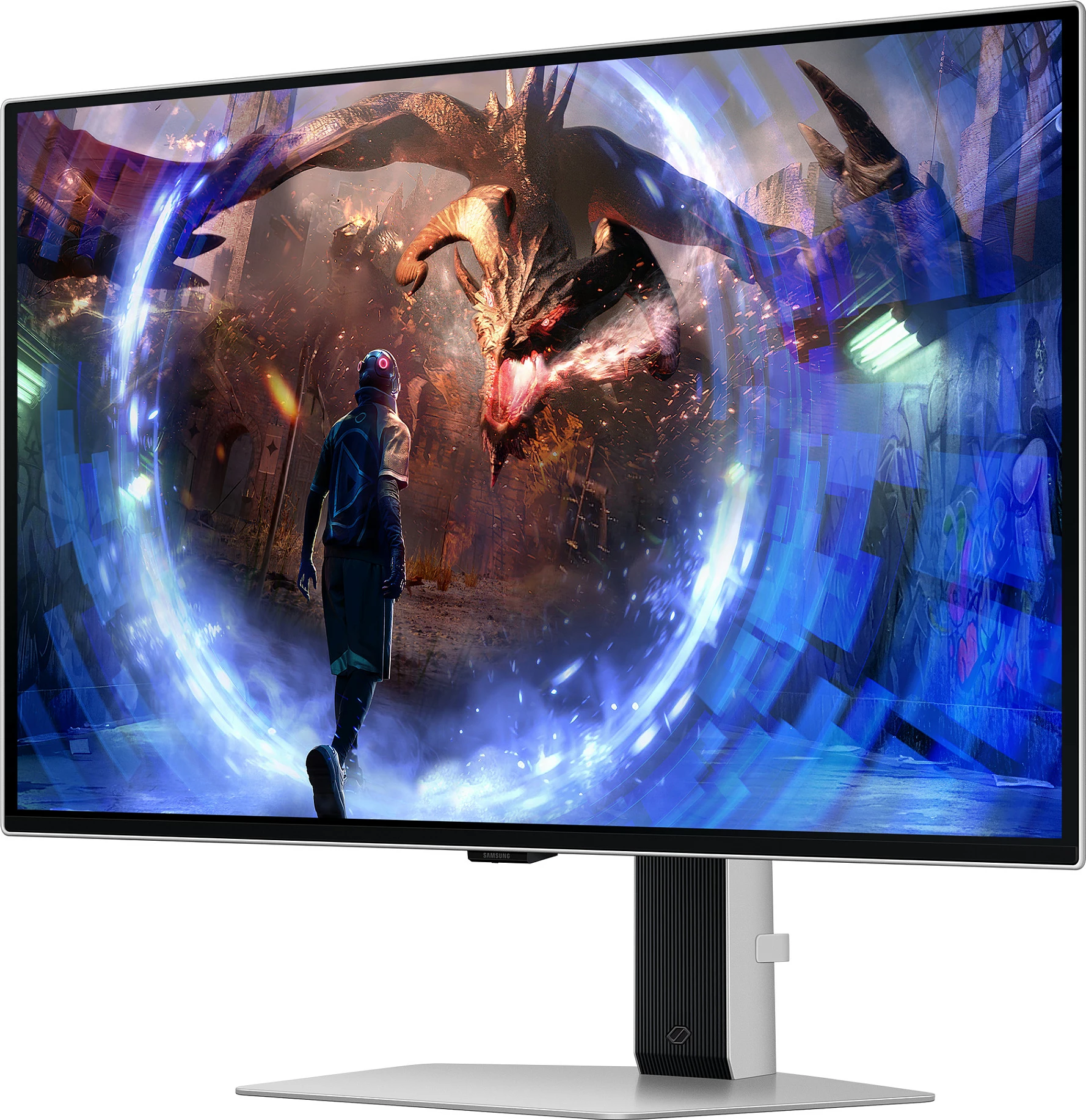 Monitor Samsung G60SD, 27", Quad HD, OLED, Argjendtë