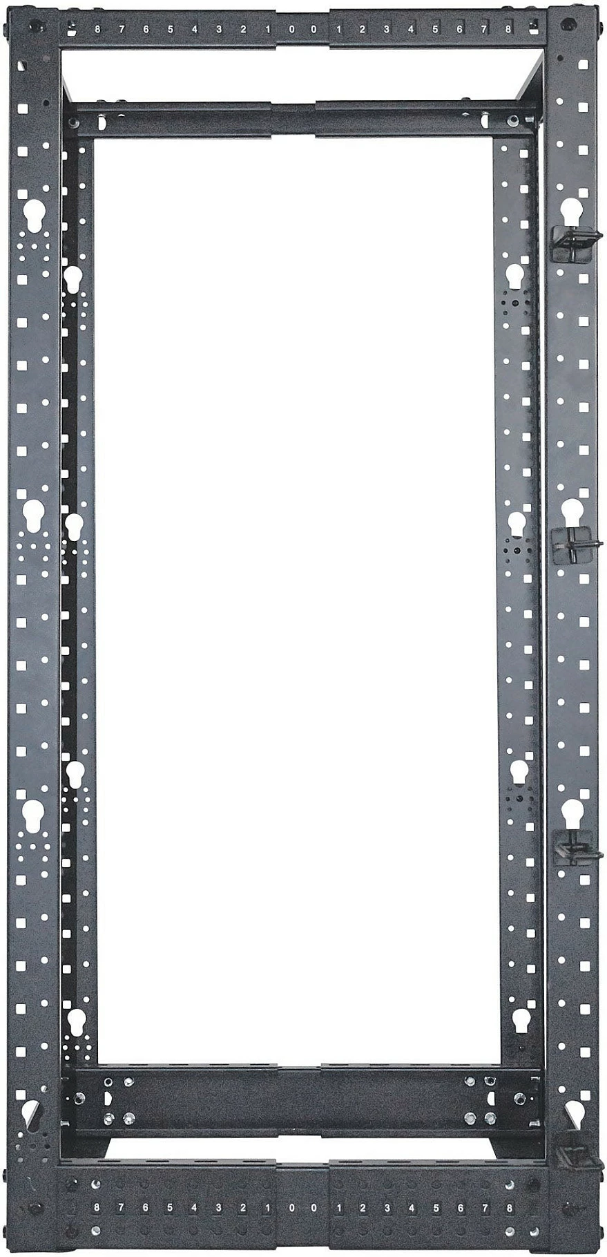 Rak rrjeti Intellinet 19", 26U, 4-post open frame, 360kg, i zi