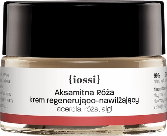 Krem fytyre për femra Iossi Velvety Rose Regenerating and Moisturizing me Acerola, Rose & Algae 15ml