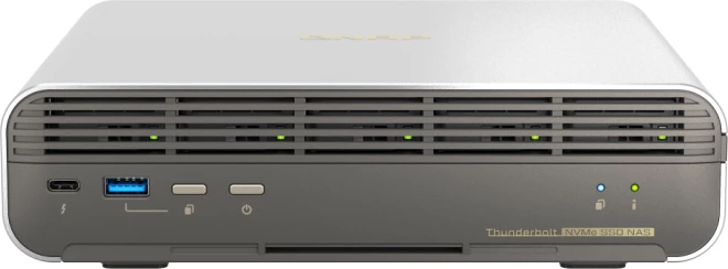 NASbook all-flash, QNAP TBS-h574TX-i5-16G, Intel Core i5, 16GB RAM, Thunderbolt 4, argjendtë