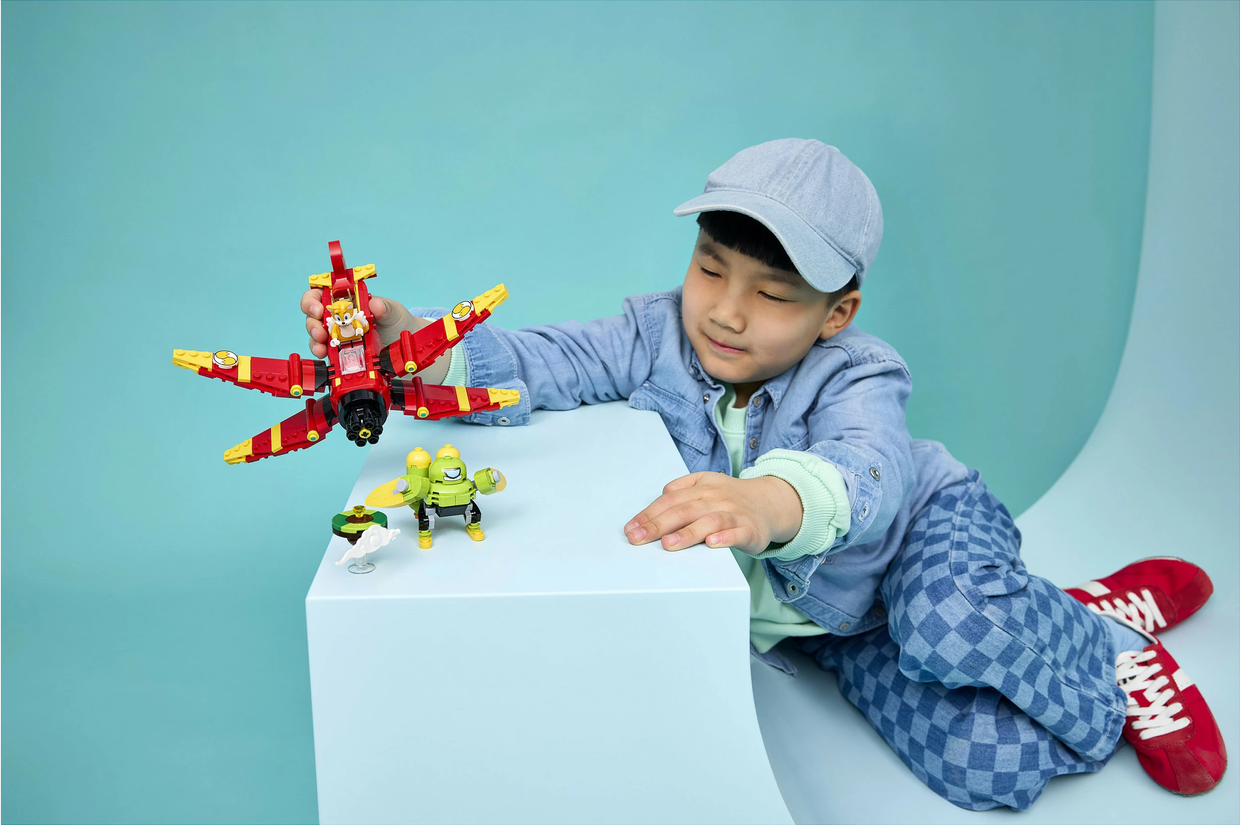 Set ndërtimi LEGO Sonic The Hedgehog 77119 Tails' Tornado-1, 310 copë, multicolor