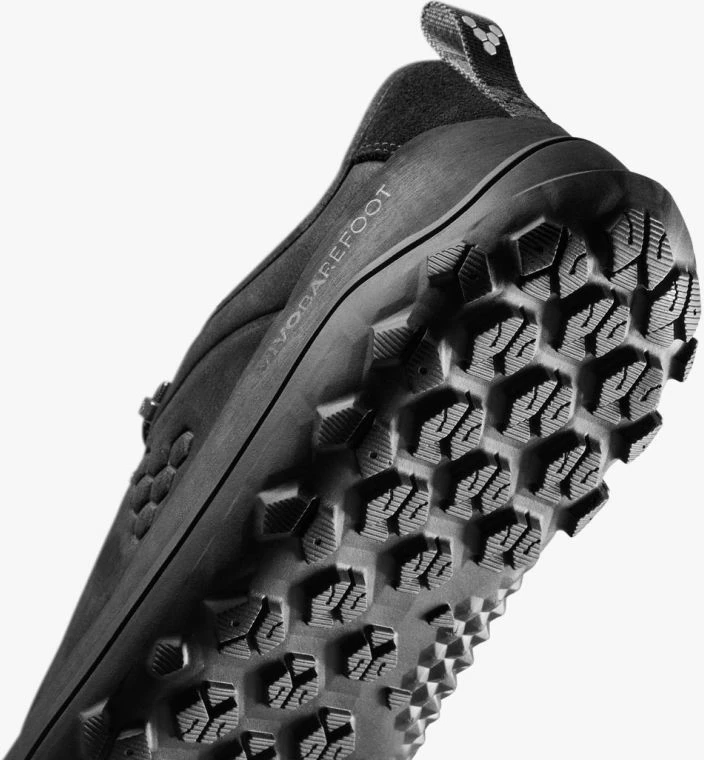 Këpucë meshkuj Vivobarefoot Tracker Leather At Low, të zeza