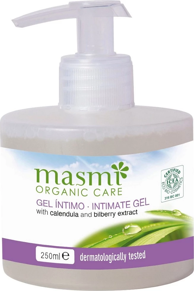 Xhel për higjienë intime për femra Masmi Calendula dhe Boronicë 250ml