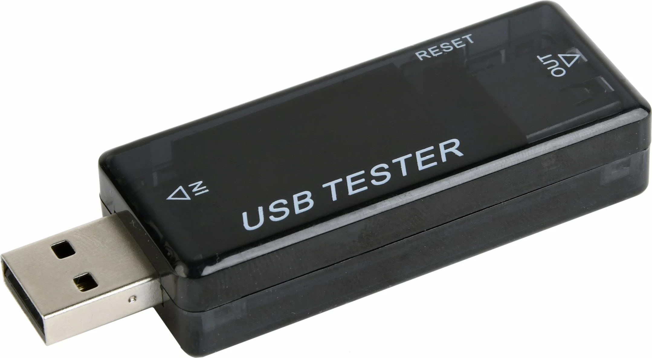 Matës energjie USB Gembird EG-EMU-03, Quick Charge, i zi
