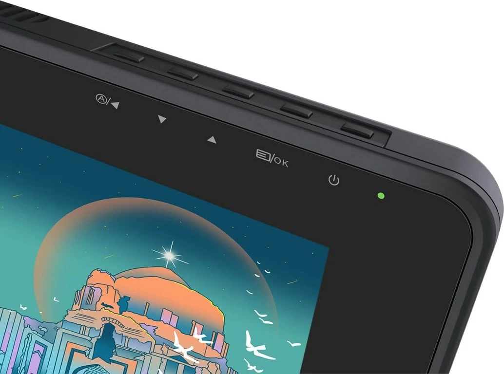 Tablet grafik HUION Kamvas 24 Plus, 5080 lpi, 526,85 x 296,35 mm, USB-C, E zezë
