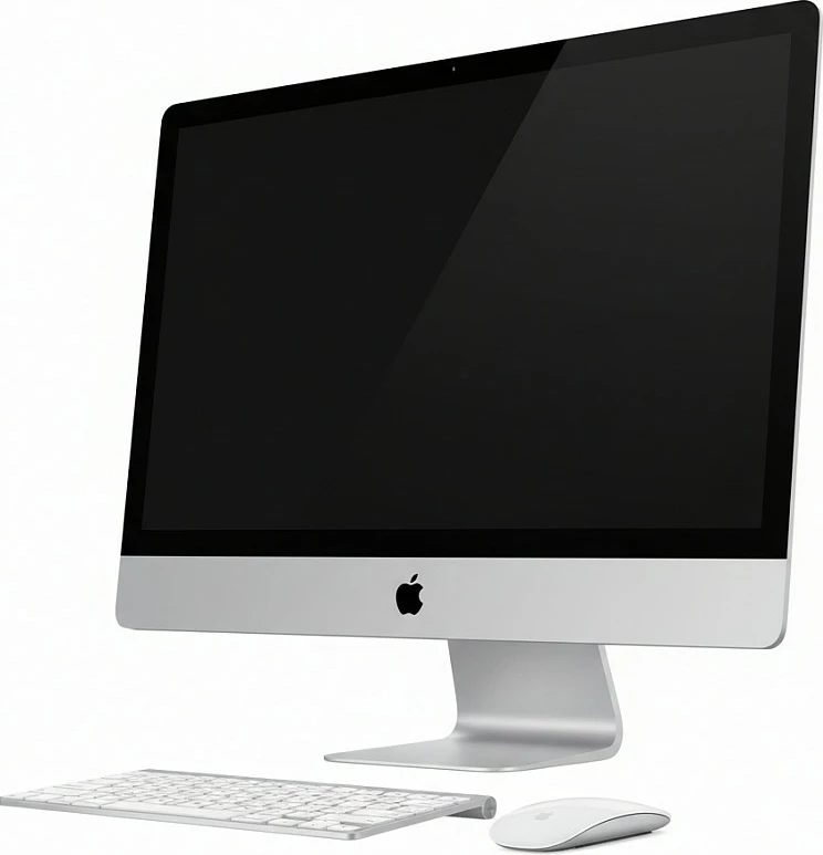 Kompjuter Apple iMac 24" M4 2024, macOS (gjermanisht), argjend