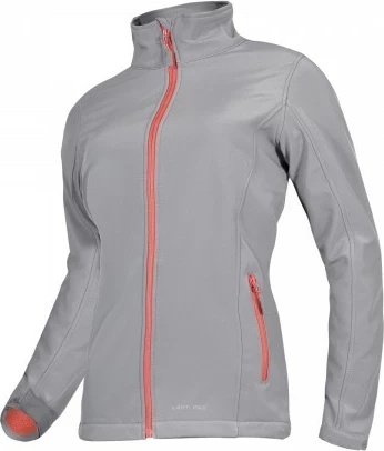 Xhaketë softshell për gra LAHTI PRO L4090406, 3XL, 5000mm/3000g, Gri/Portokalli