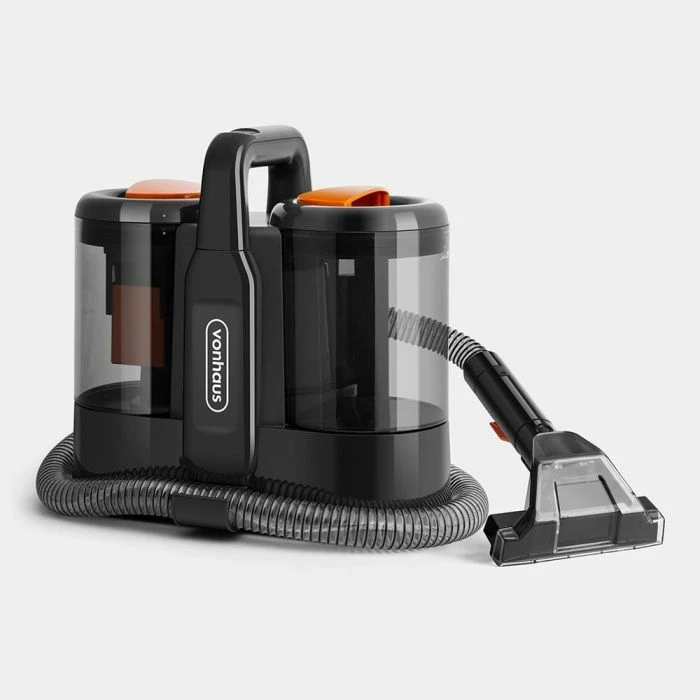 Pastrues njollash wet-dry VONHAUS 2000288, 600 W, 2 L, 15 kPa, zi/portokalli