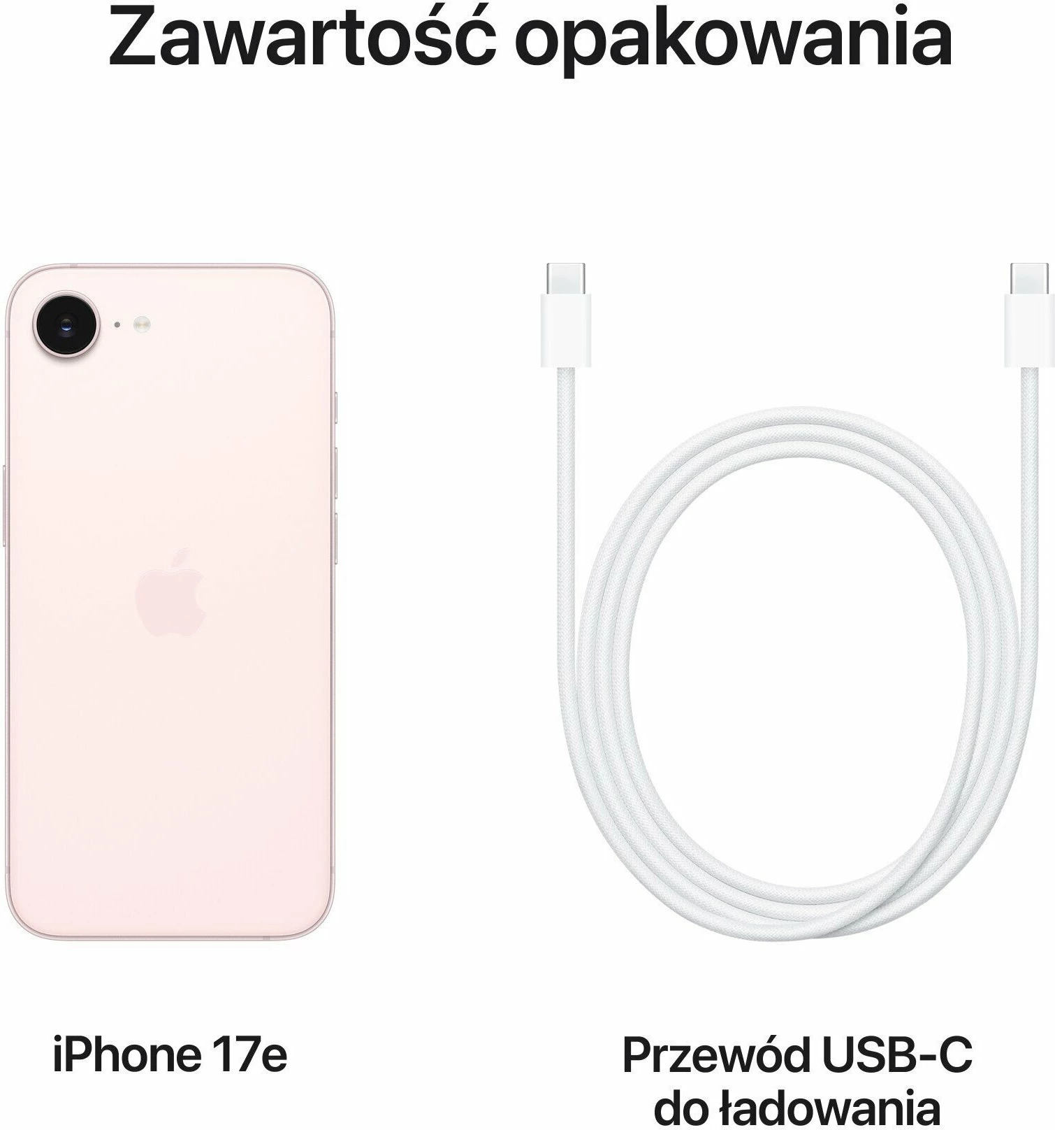 Celular Apple iPhone 17e 5G 8/256GB, rozë (MHRX4)