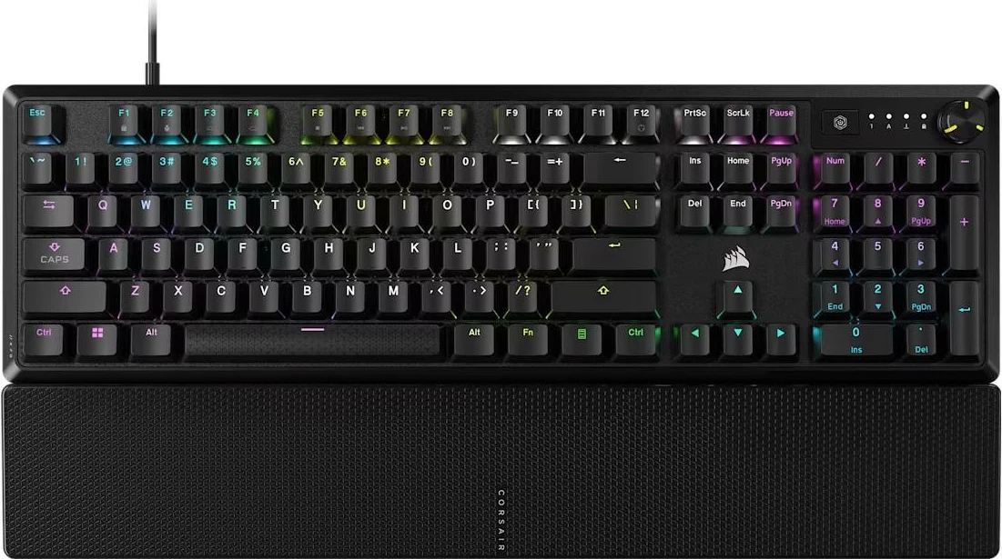 Klaviaturë gaming Corsair K70 Core, mekanike MLX Red, RGB, USB, full-size, e zezë