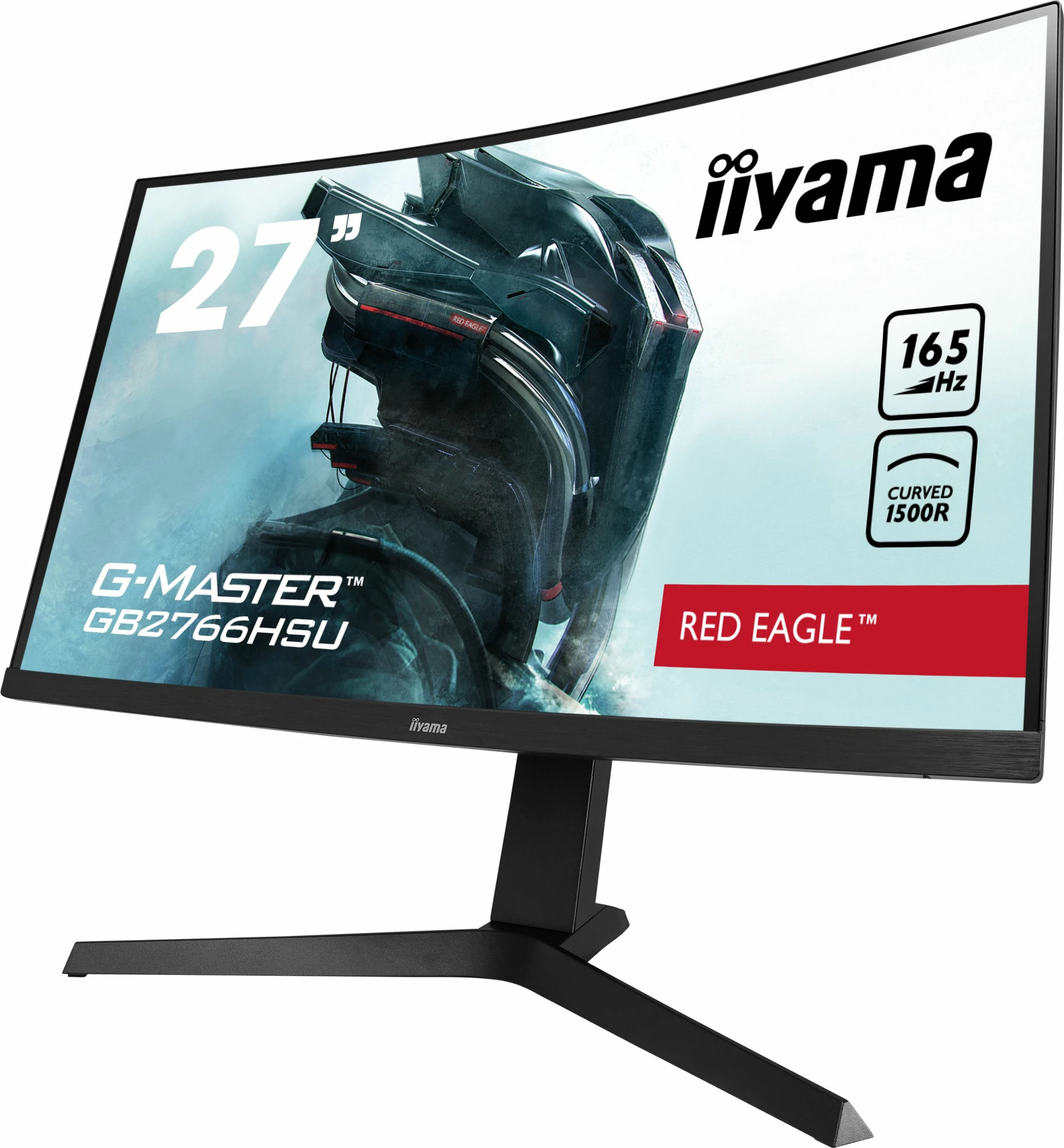 Monitor gaming iiyama G-Master GB2766HSU-B1 27\" Full HD 165Hz i lakuar, FreeSync Premium, i zi